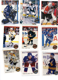 1992-93 OPC Premier hockey base set, Star set and rookie set