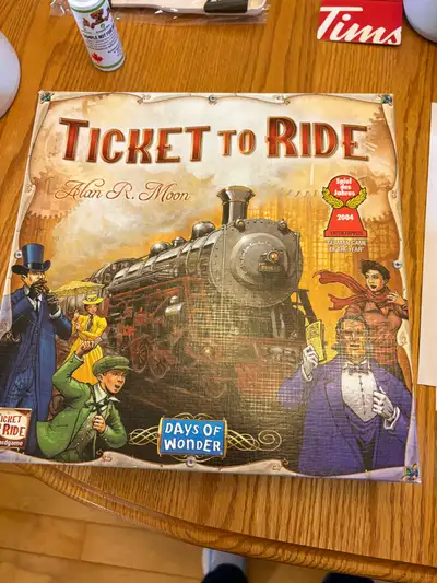 Original version ticket to ride board game. In EUC smoke free home. Pick up grimsby xposted.