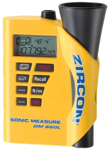 Zircon Ultrasonic Measure With Laser Targeting, View more