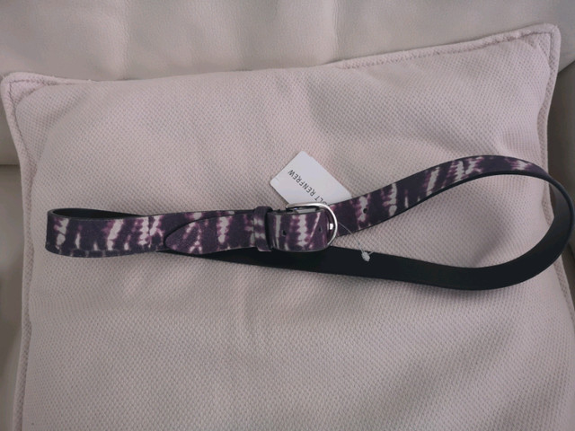 BNIB NWT ISABEL MARANT Zap Suede Belt In TieDye Night Shade $225 in Women's - Other in City of Toronto - Image 2