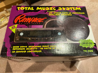 New  Car AM/FM Cassette Deck and speakers- Rampage by Audiovox