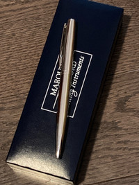 Marquis by Waterford Chrome Ballpoint Pen NEW