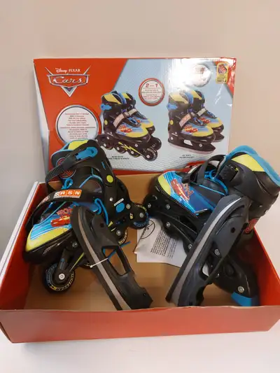 Disney Cars 2-in-1 Kids Skate (Inline/Ice) - Used, View more