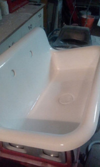 Cast iron sink reglazing, clawfoot bathtub refinishing