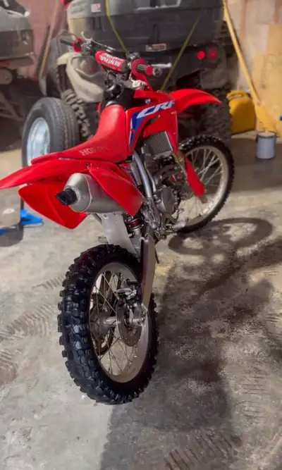2023crf150rb, bike works great best bike I ever owned just starting to grow out of it and want a big...