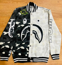 BAPE VARSITY JACKET SIZE XL