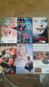 VHS movies 30 to choose  $15 ea better price for large quantity