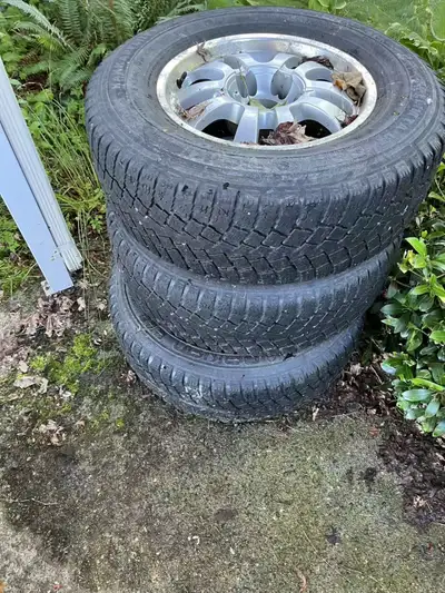 4 tires & rims Used, in good shape and condition Brand new are around $2000
