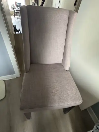 2 dining chairs like new, View more