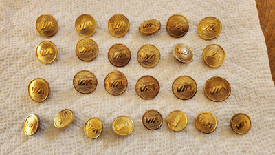 VIA Rail Uniform Buttons, View more