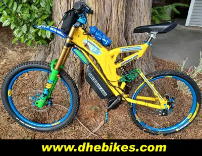 Amazing One of a Kind Electric Downhill Mountain Bike, View more