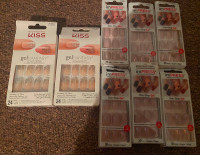 8 packages of Gel nails. New. Unopened.