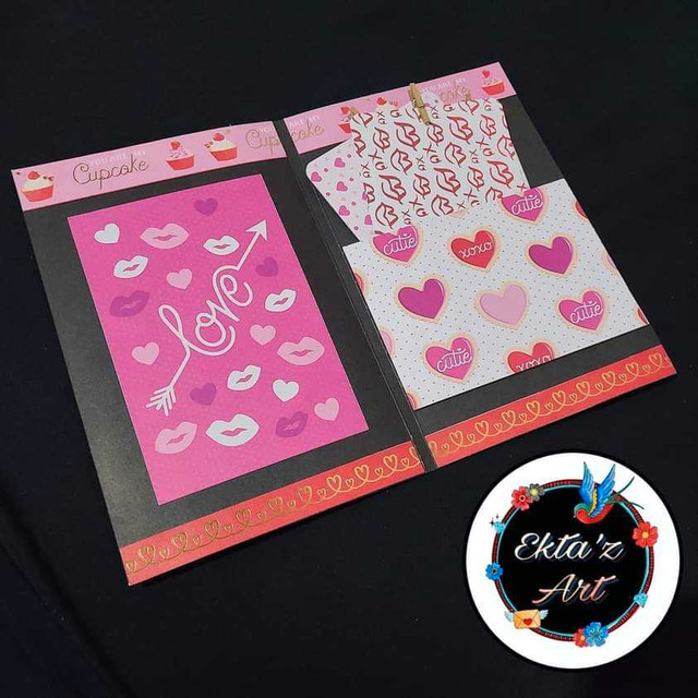 Anniversary/Birthday/Valentine's Day gift card in Arts & Collectibles in Regina - Image 2
