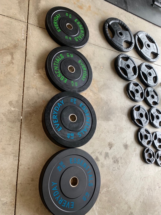 Olympic weight sets Exercise Equipment Windsor Region Kijiji