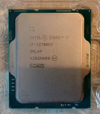 Intel Core i7-12700KF - DEFECTIVE - Failed Memory Channel, View more
