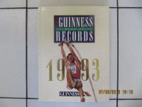 Classic The Guiness Book Of Records1993EditionMint Stored Cond