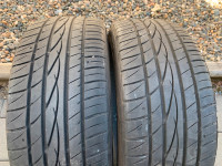 Pair of 225/45/18 91W M+S OHTSU FP0612 A/S with 70% tread
