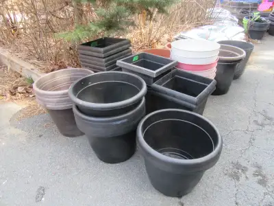 PLANT POTS - various sizes - large ones for tomatoes, View more