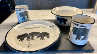 Bison pottery