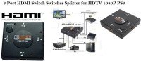 3 Port HDMI Switch-3 HDMI Inputs,1 Output, Auto Switching FullHD