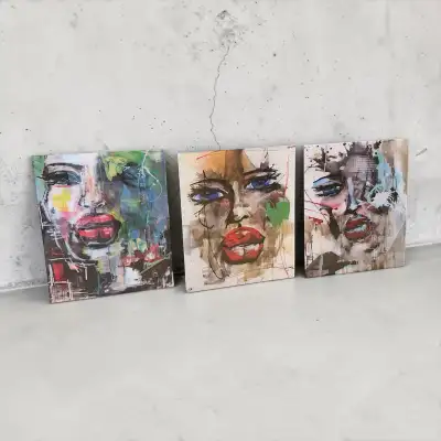 Art work 3 pieces, View more