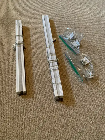 Comes with all the hardware needed to mount them. Excellent condition. Dimensions: 18 inches wide x...
