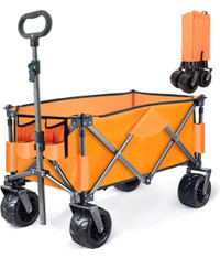 Brand New Folding Wagon / Cart, 200lb Capacity 