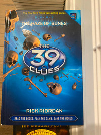 The 39 Clues hardcover novels