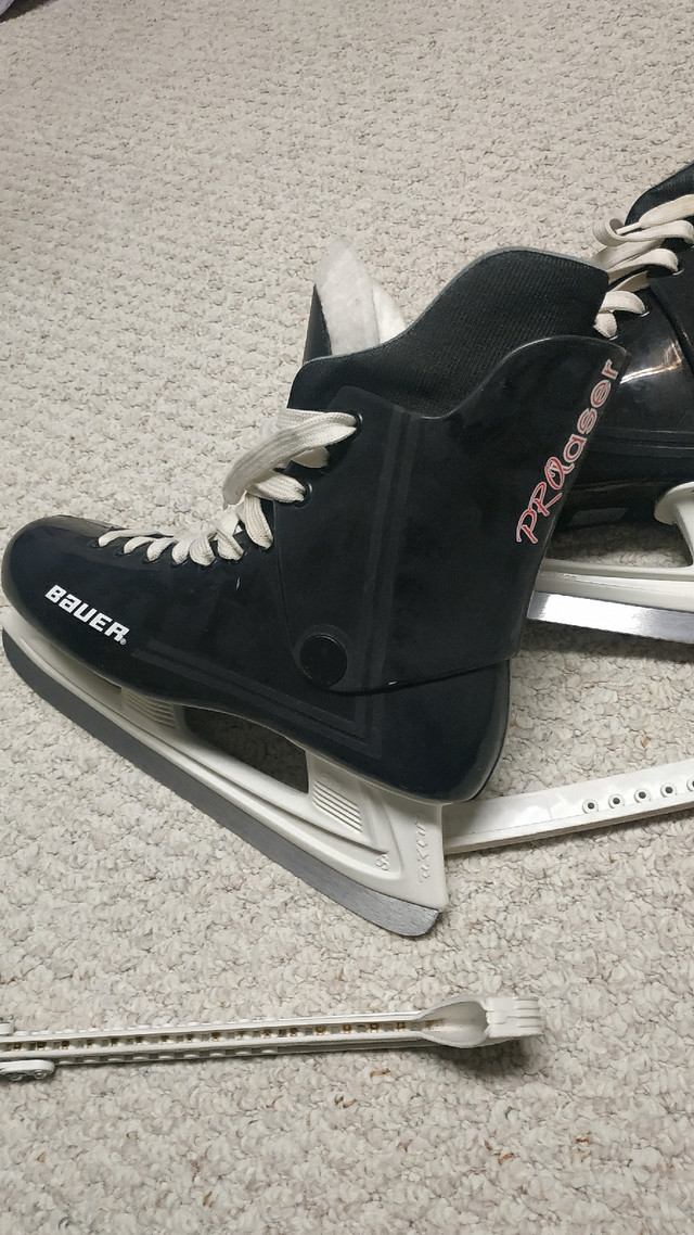 Ice skates size 12 Bauer in Skates & Blades in Edmonton - Image 3