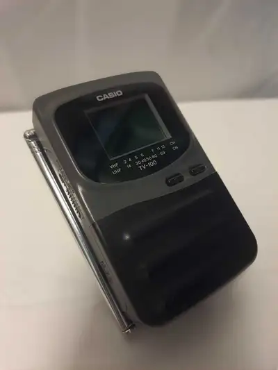 Vintage Casio TV-100B Television , View more