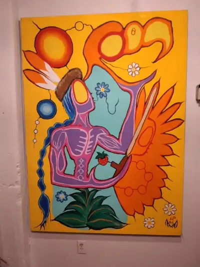 Thomas Sinclair Ojibway Woodland artist, View more