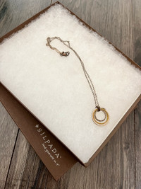 Silpada Silver Inner Circles Necklace