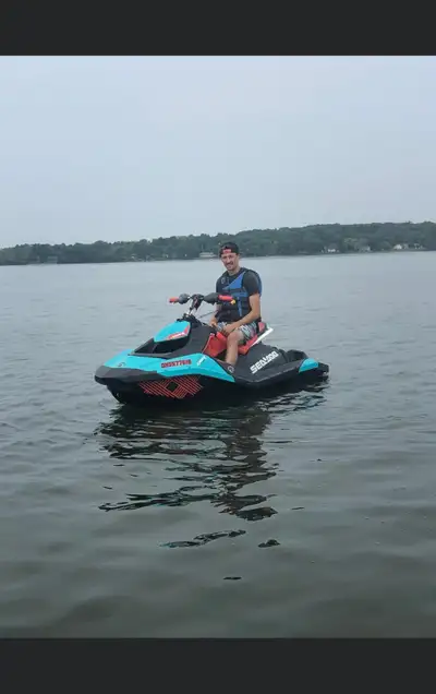 Selling my 2 up seadoo spark trixx with cover and trailer well maintained/ yearly maintenance and wi...