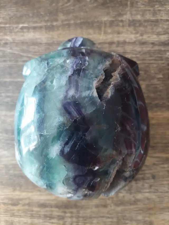 Huge fluorite crystal skull62863258522754124