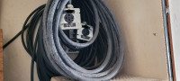 Extension Cables 220V 50A M to 50A F recpt mounted in a 4" Box