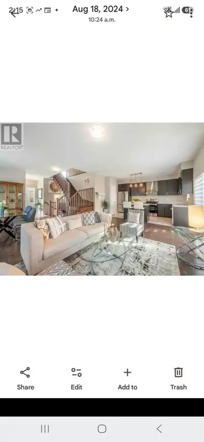 Spacious room with corner windows available for September 1st. Shared bathroom with one other female...