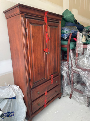 Wood Armoire | Find New and Used Furniture in London | Kijiji Classifieds