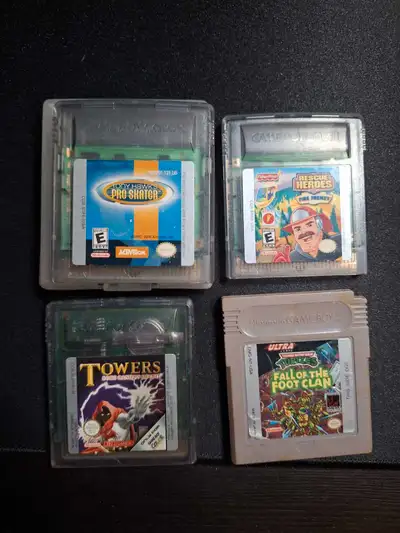 Nintendo Gameboy Games, View more