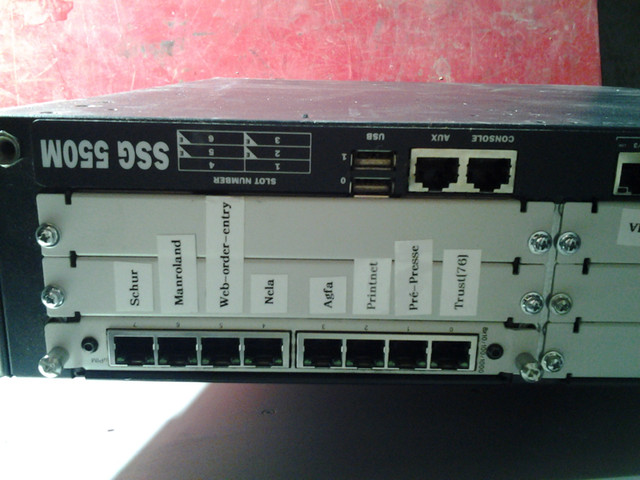 Juniper Networks Juniper ssg-550m-sh Secure Service Gateway   GI dans Autre  à Ville de Montréal - Image 2