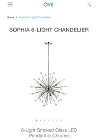 OVE Sophia Chandelier
