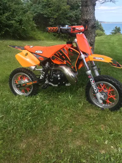 Selling a KIDS 07’ KTM 50sx Bike is in near MINT shape Was barely driven then sat for 15 years on a...