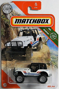 Matchbox 1/64 Jeep CJ-7 4x4 Diecast Car