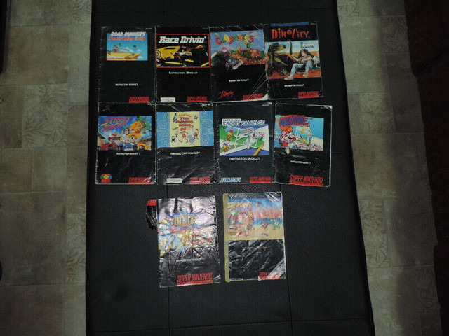 Game book Manuals (N64 gameboy super nintendo ) in Older Generation in Moncton - Image 4