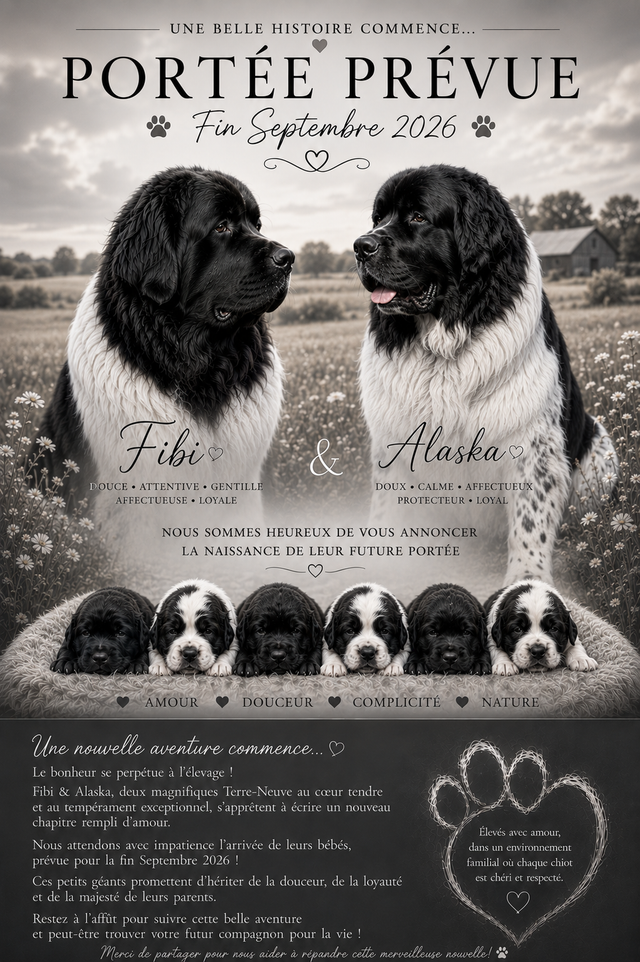 chiots Terre-Neuve, Newfoundland Puppies in Dogs & Puppies for Rehoming in Laurentides - Image 3