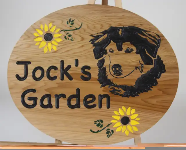 Custom Carved Select Cedar or Fir Wood Signs: Vancouver in Patio & Garden Furniture in Vancouver - Image 11