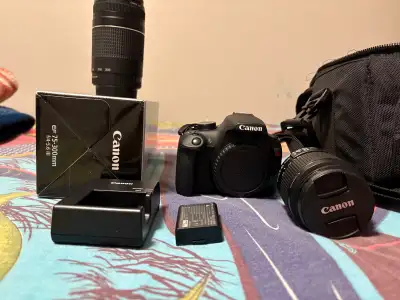 I have Canon Rebel T5 Digital Camera to sell. It comes with original bag, original battery and charg...