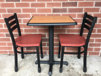 *NEGOTIABLE* Subway restaurant table/chair set (I have 2 sets!)