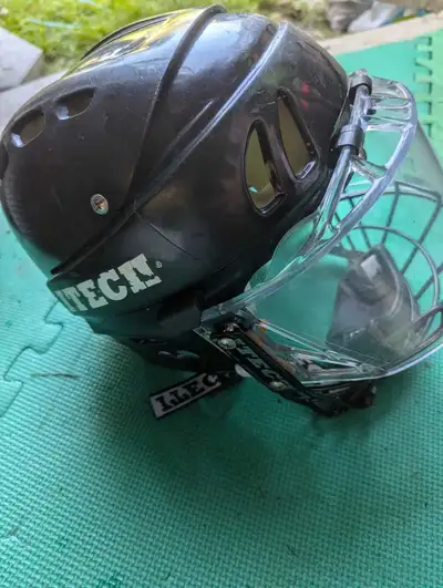 CCM hockey helmet with guard, View more