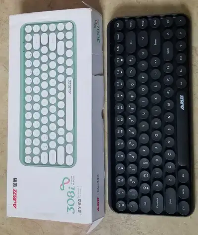 Bluetooth/Wireless/Wired keyboard, View more