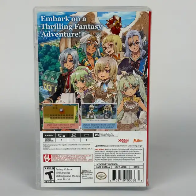 Rune Factory 4 Special - Nintendo Switch Game - 3136676 in Nintendo Switch in Laval / North Shore - Image 4